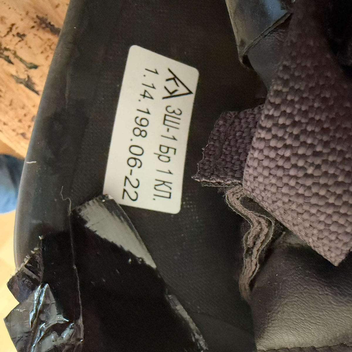 Trophy ZSh-1 Helmet captured in Kursk