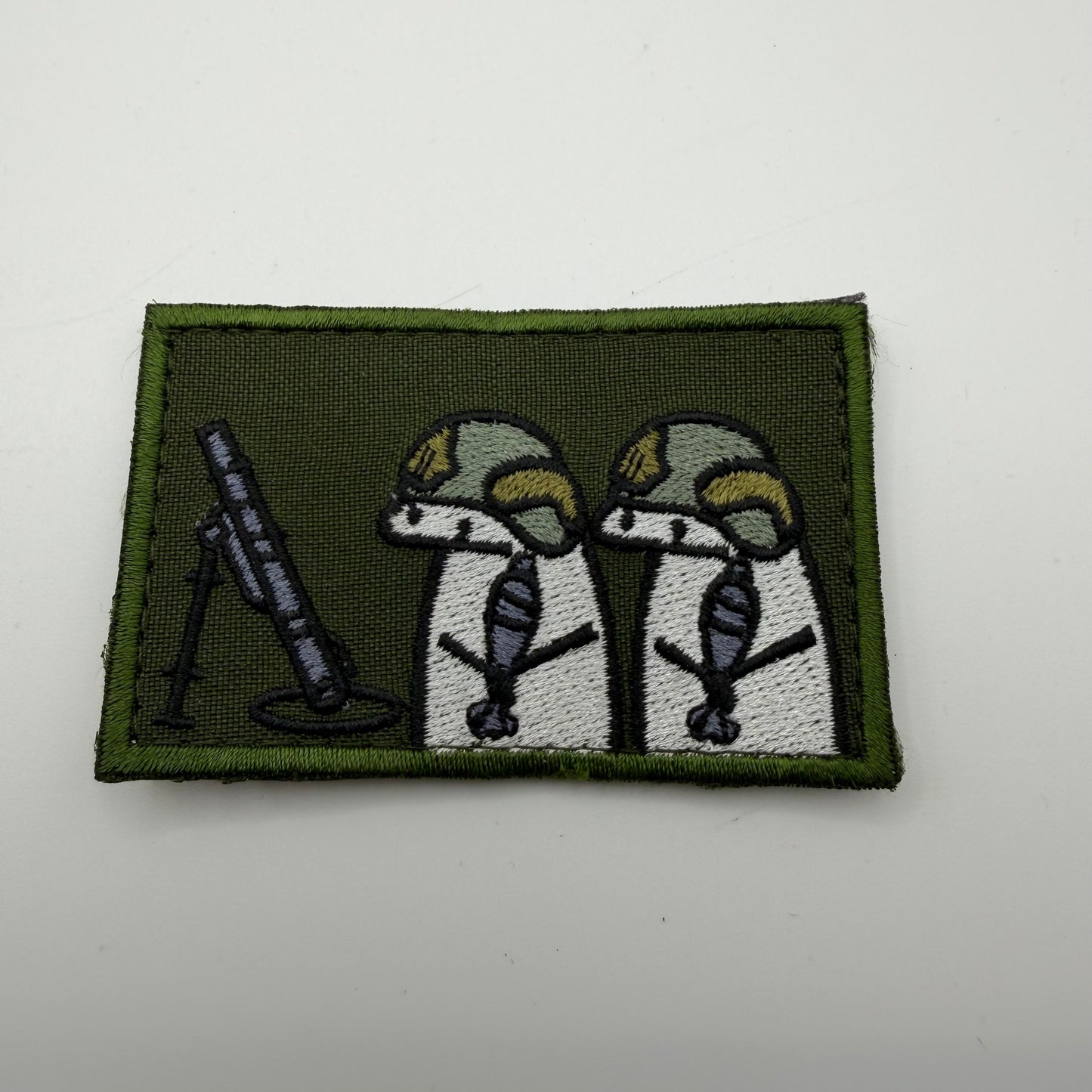 Flork patch showing mortar team