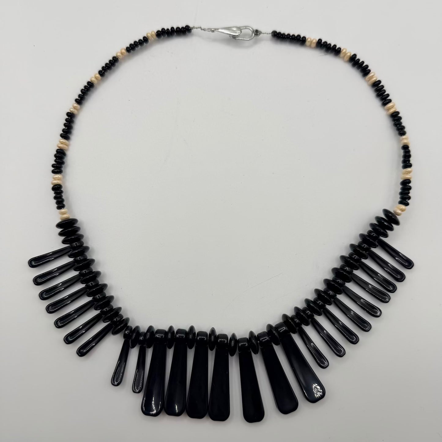 Black Acrylic necklace