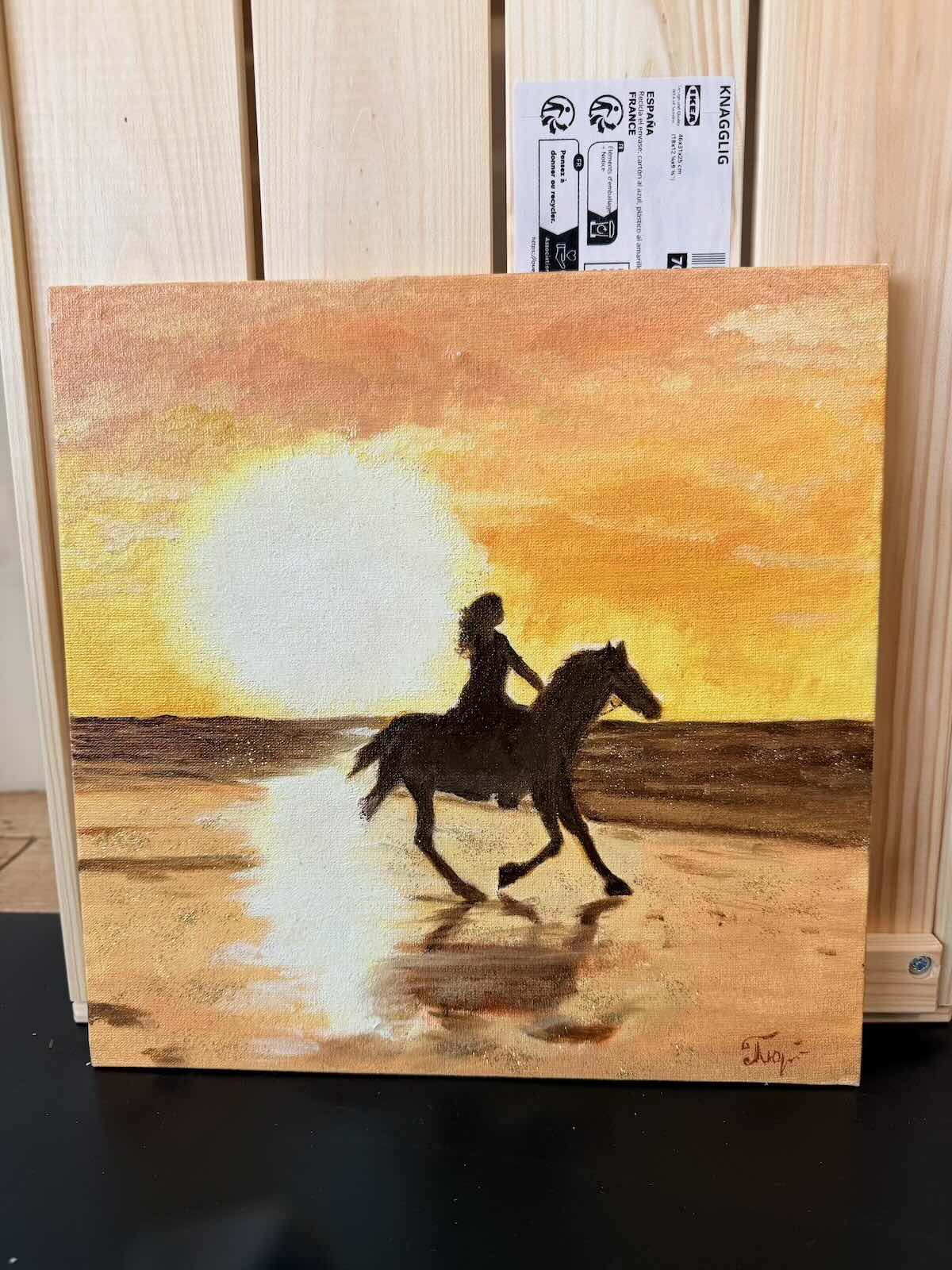 Wood and Oil "Evening Freedom"