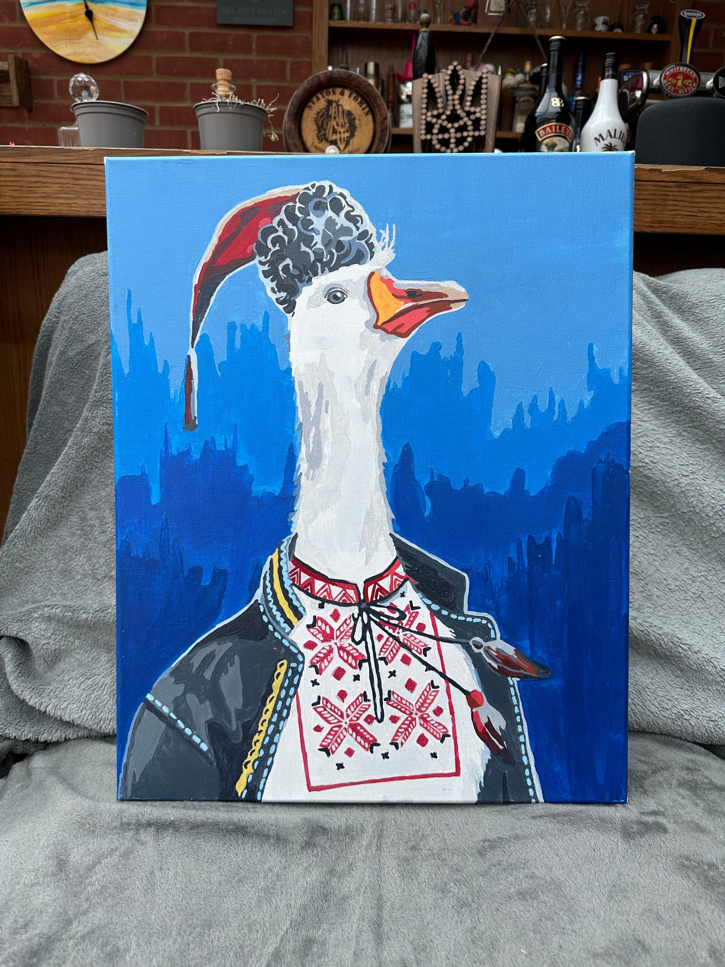 Beautiful Handmade Canvas Painting