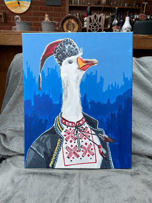 Beautiful Handmade Canvas Painting