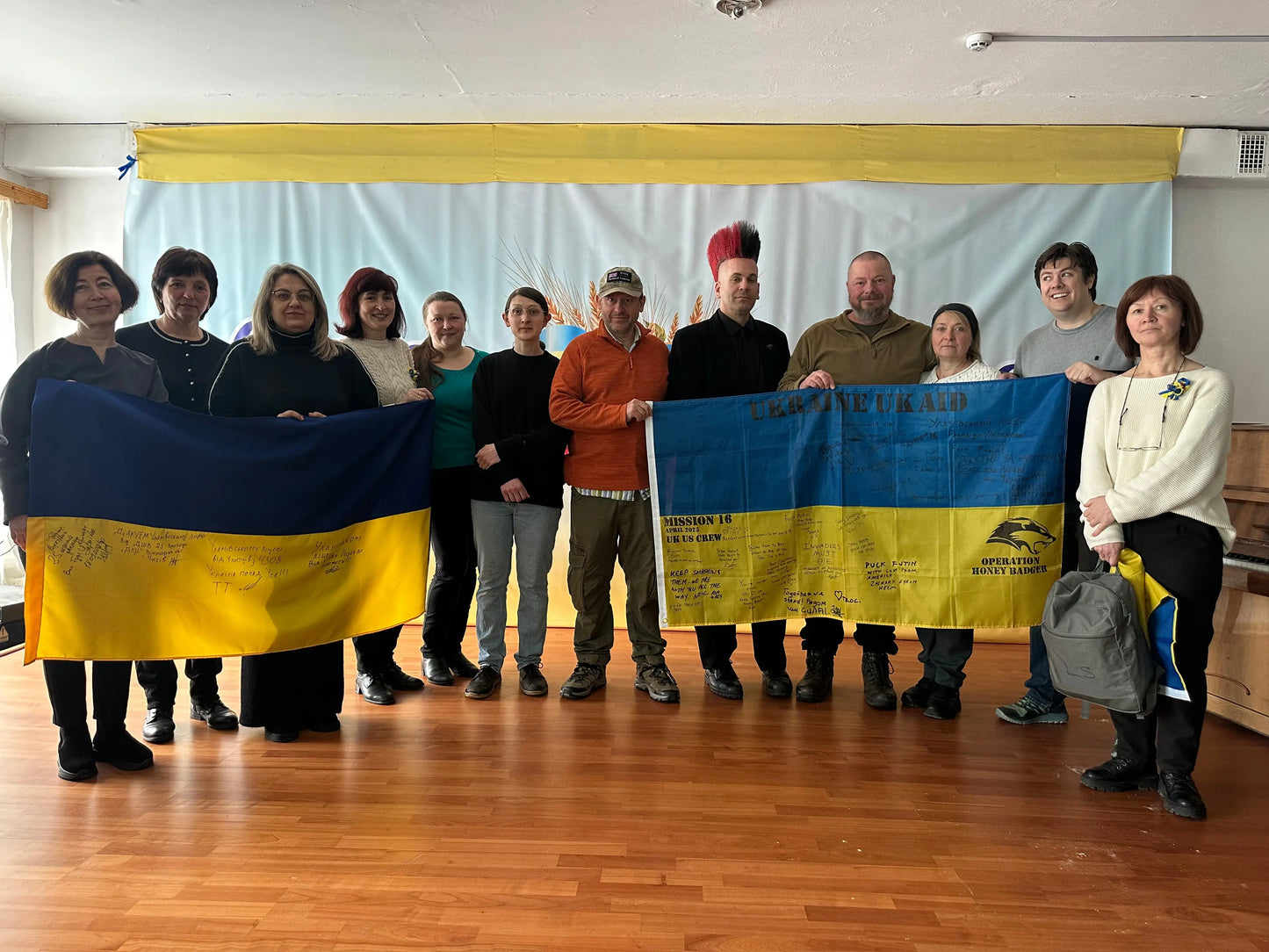 Beautiful Handmade Canvas painting "Easter" Three Good Men