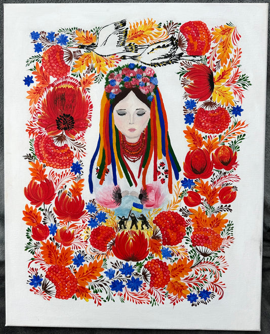 Beautiful Handmade Canvas painting