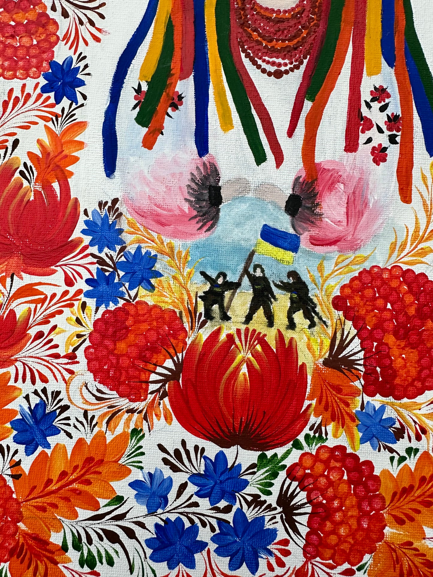 Beautiful Handmade Canvas painting