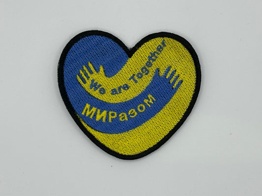 We are together World Patch