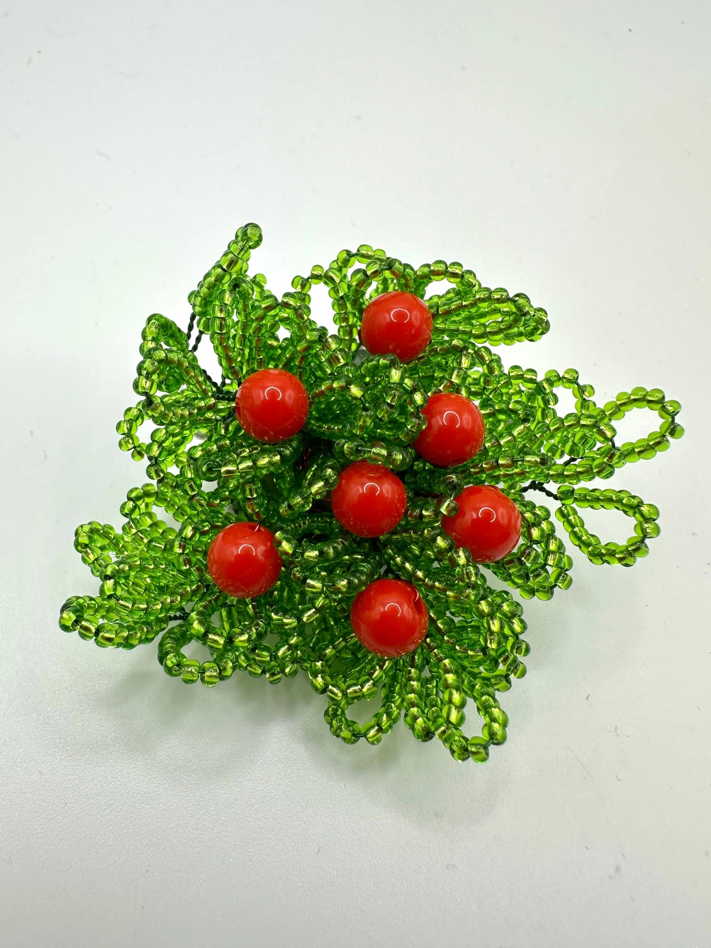 Beautiful Holly Brooch Olena