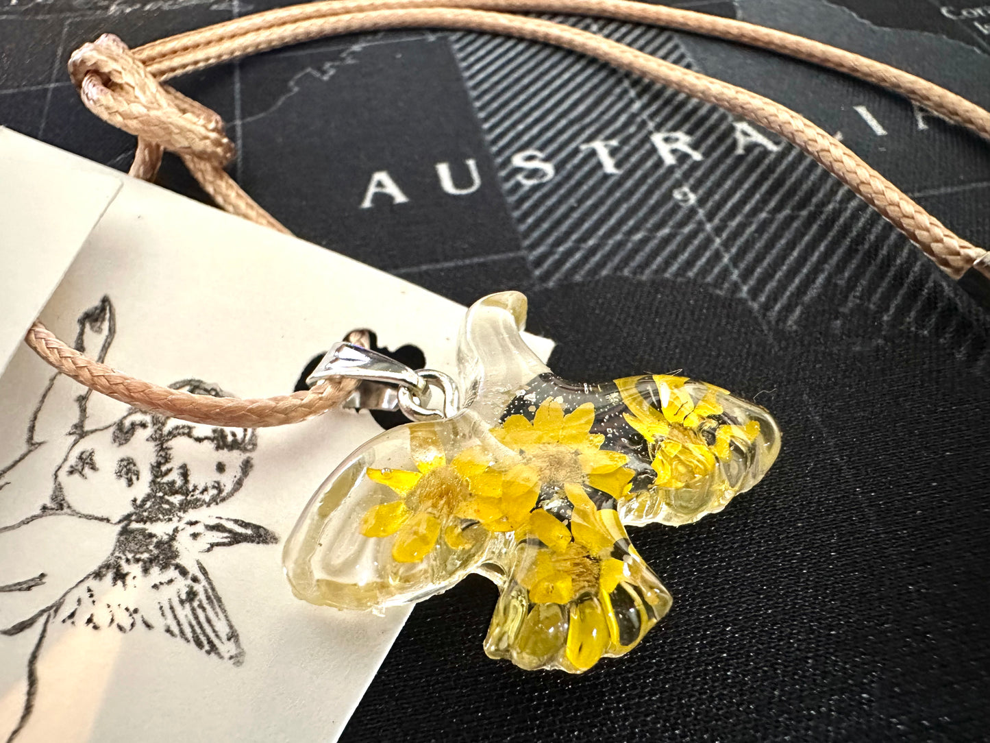 Acrylic Necklace and Earrings