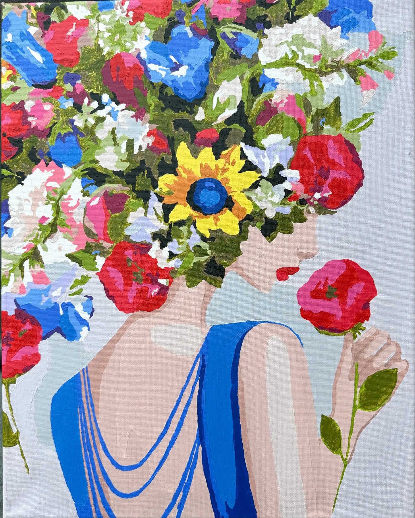 Canvas and Oils "Summer Beauty" Olena