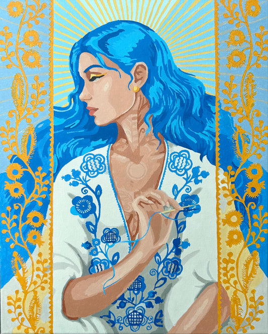 Canvas and Oils "Strong threads"