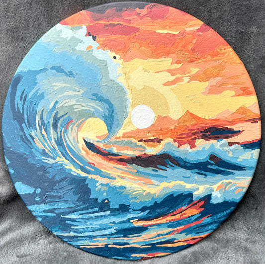 Canvas and Oils "Waves"