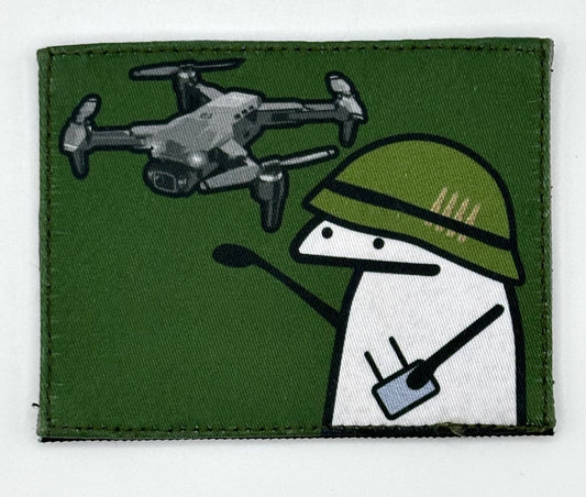 Drone Flork Patch Large