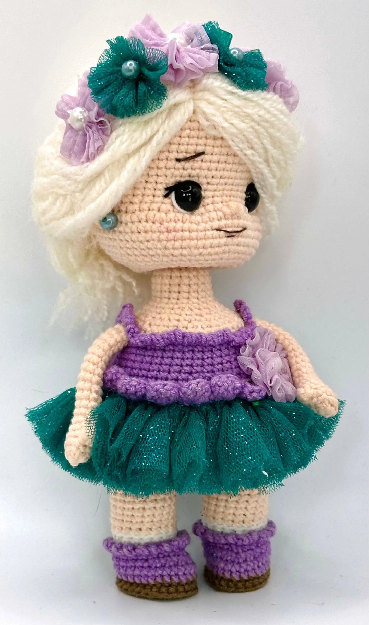 Flashdance! Handmade Ukrainian Plush toy Olena