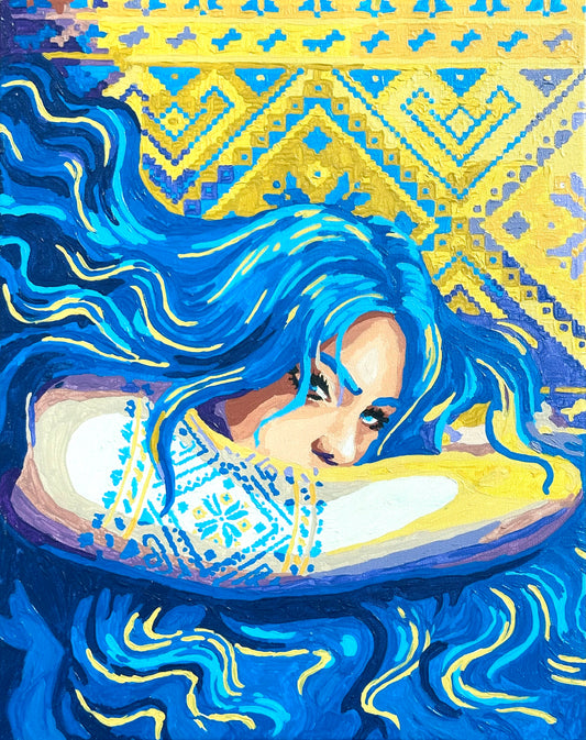 Canvas and Oil Painting