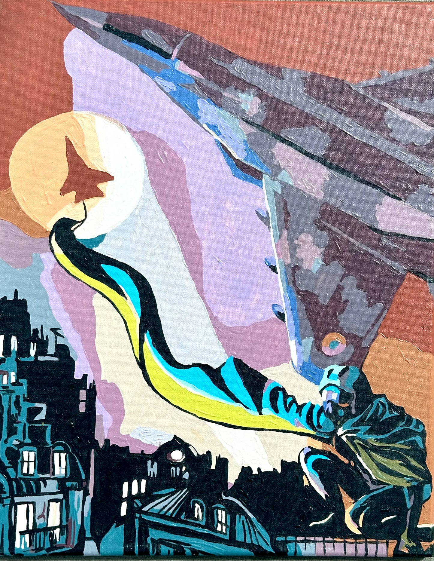 Canvas and Oil Painting Olena