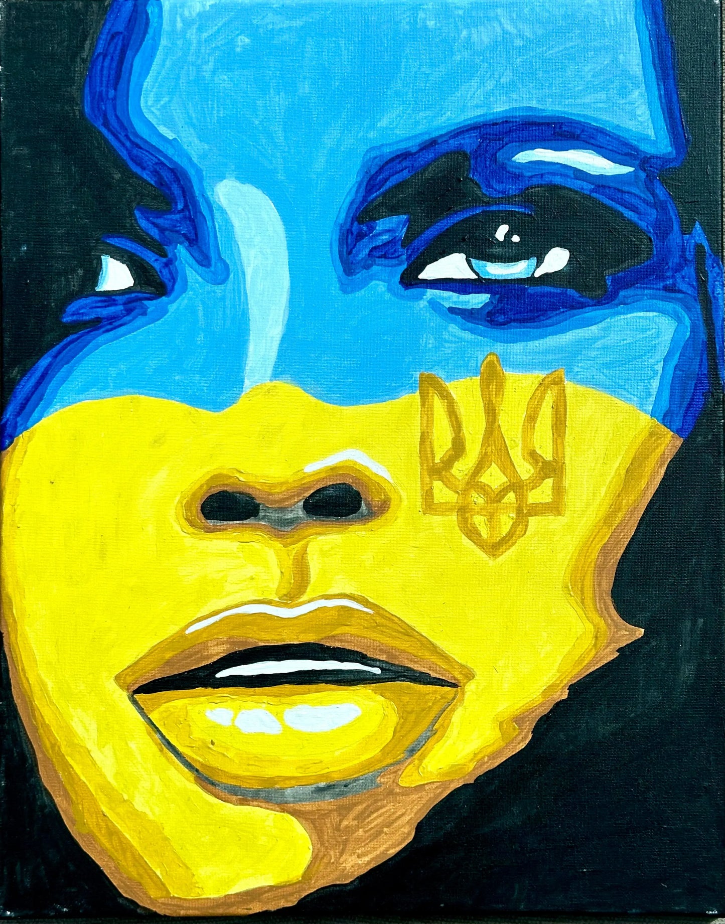 Canvas and Oil Painting Olena