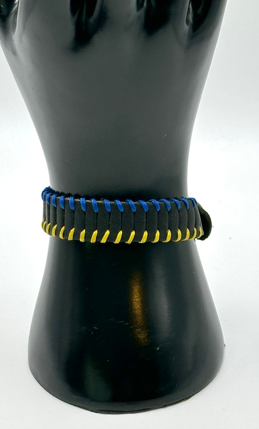 Patriotic Leather wrist band