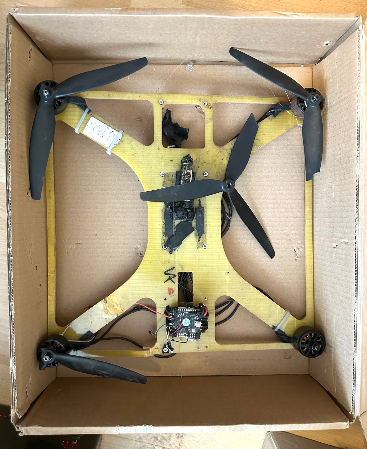 Genuine shot down ruzzian fpv drone