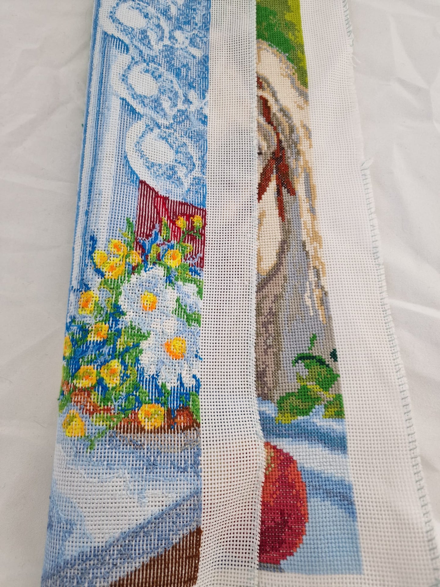Detailed Horse Cross-Stitch Artwork