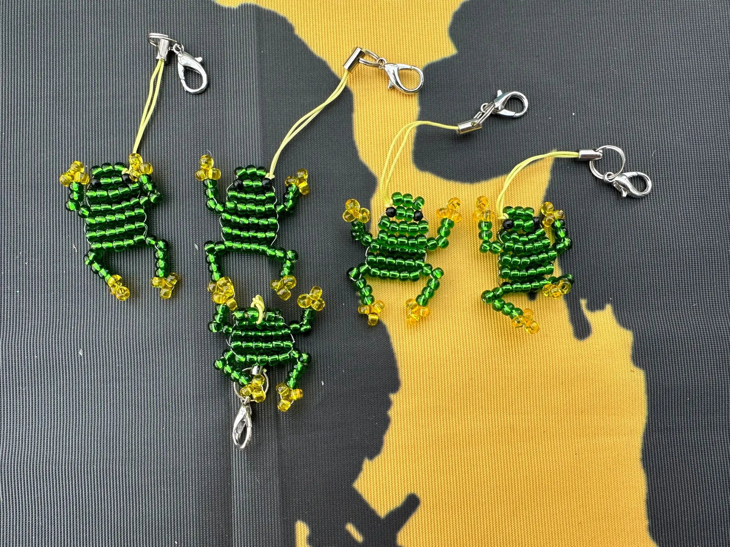 Handmade Frog Keyrings - Ukraine UK Aid