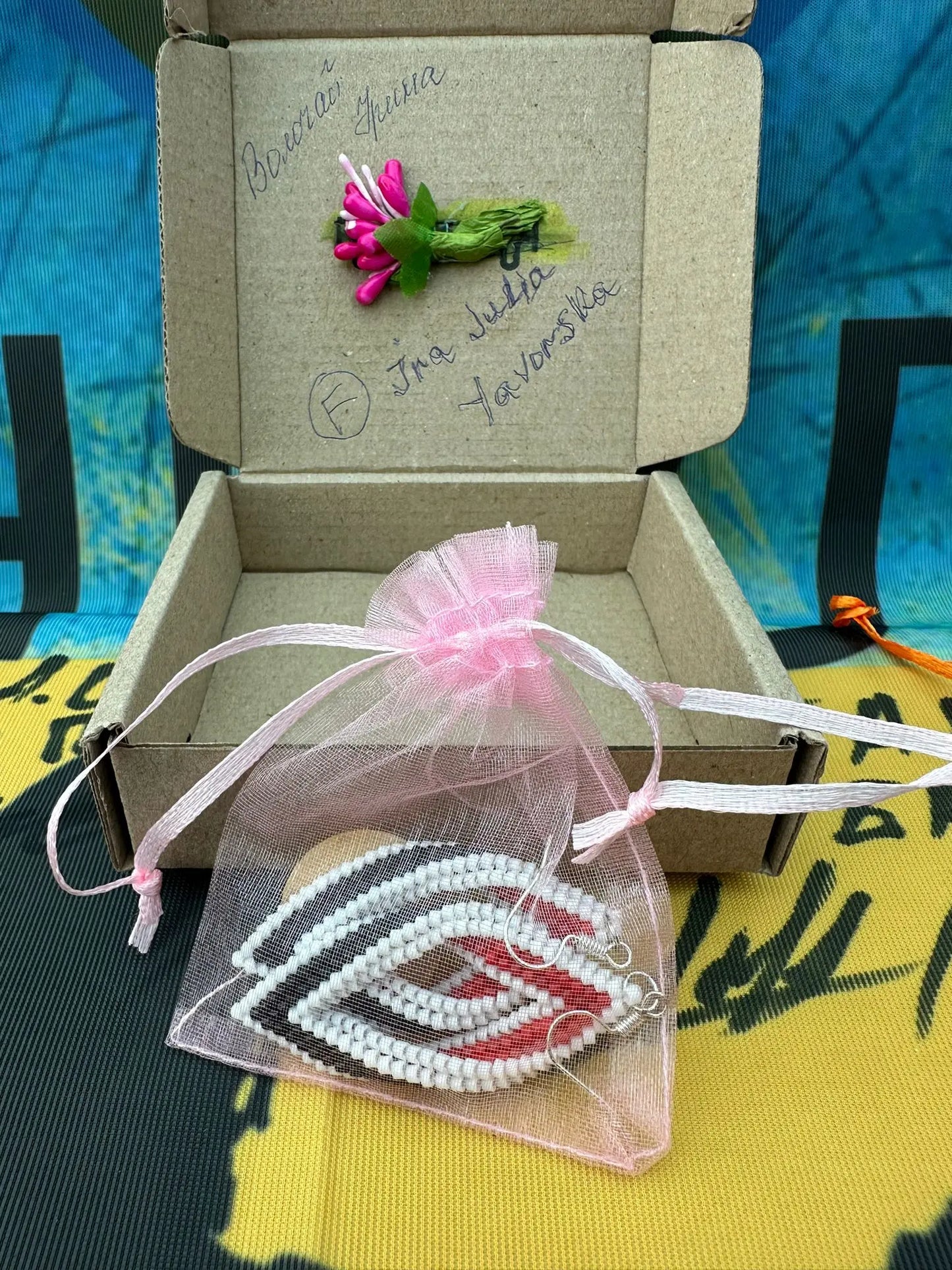 Handmade Earings - Ukraine UK Aid