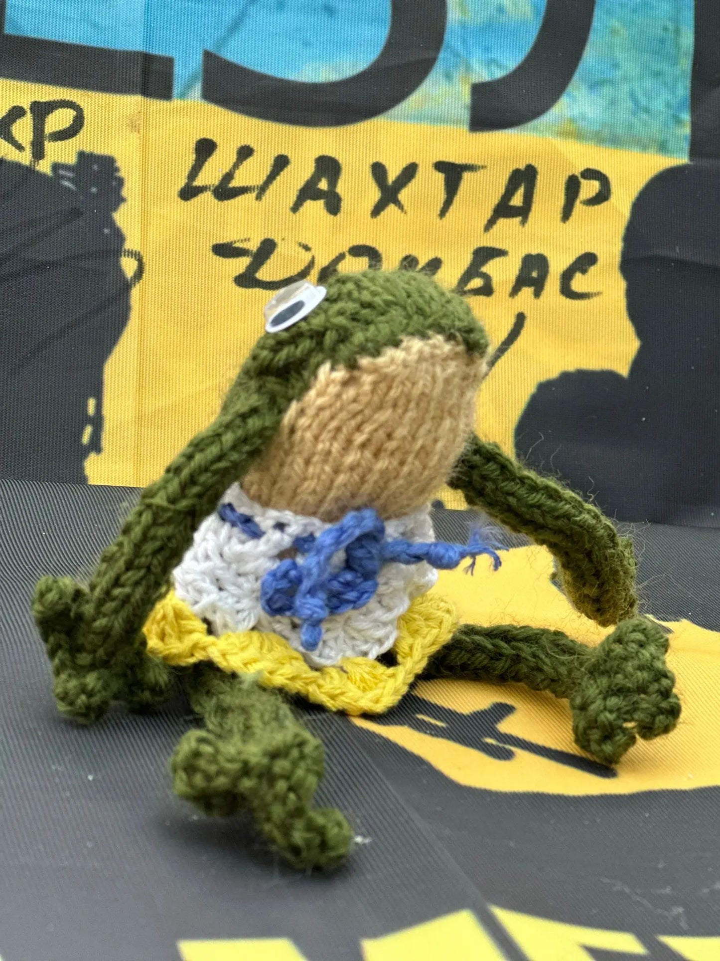 FROGS! Lily Frog! Ukraine UK Aid