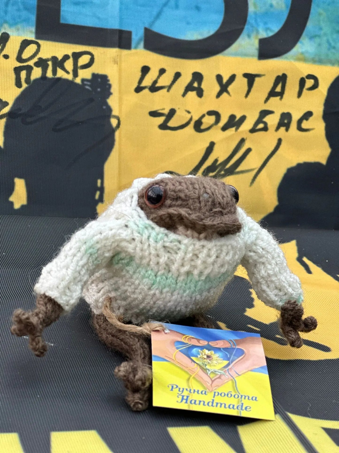 FROGS! Basil The Frog! Ukraine UK Aid