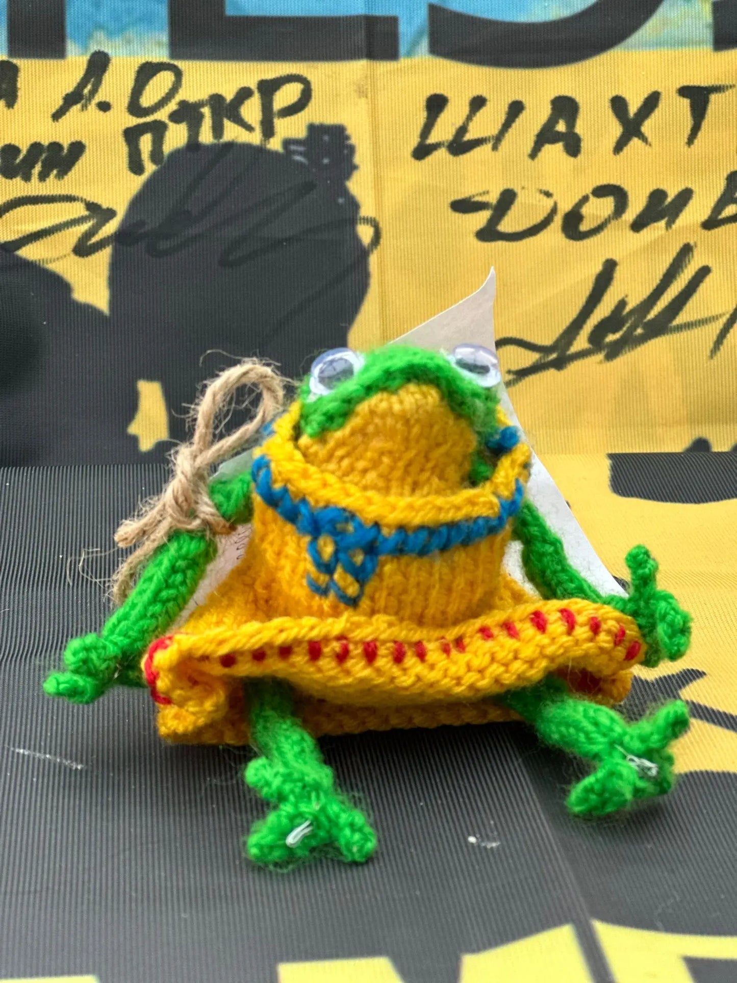 FROGS! Tania The Frog! Ukraine UK Aid