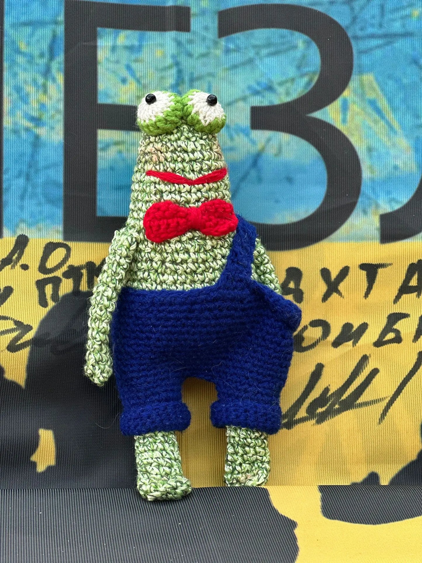 FROGS! Mr Blobby Frog! Ukraine UK Aid