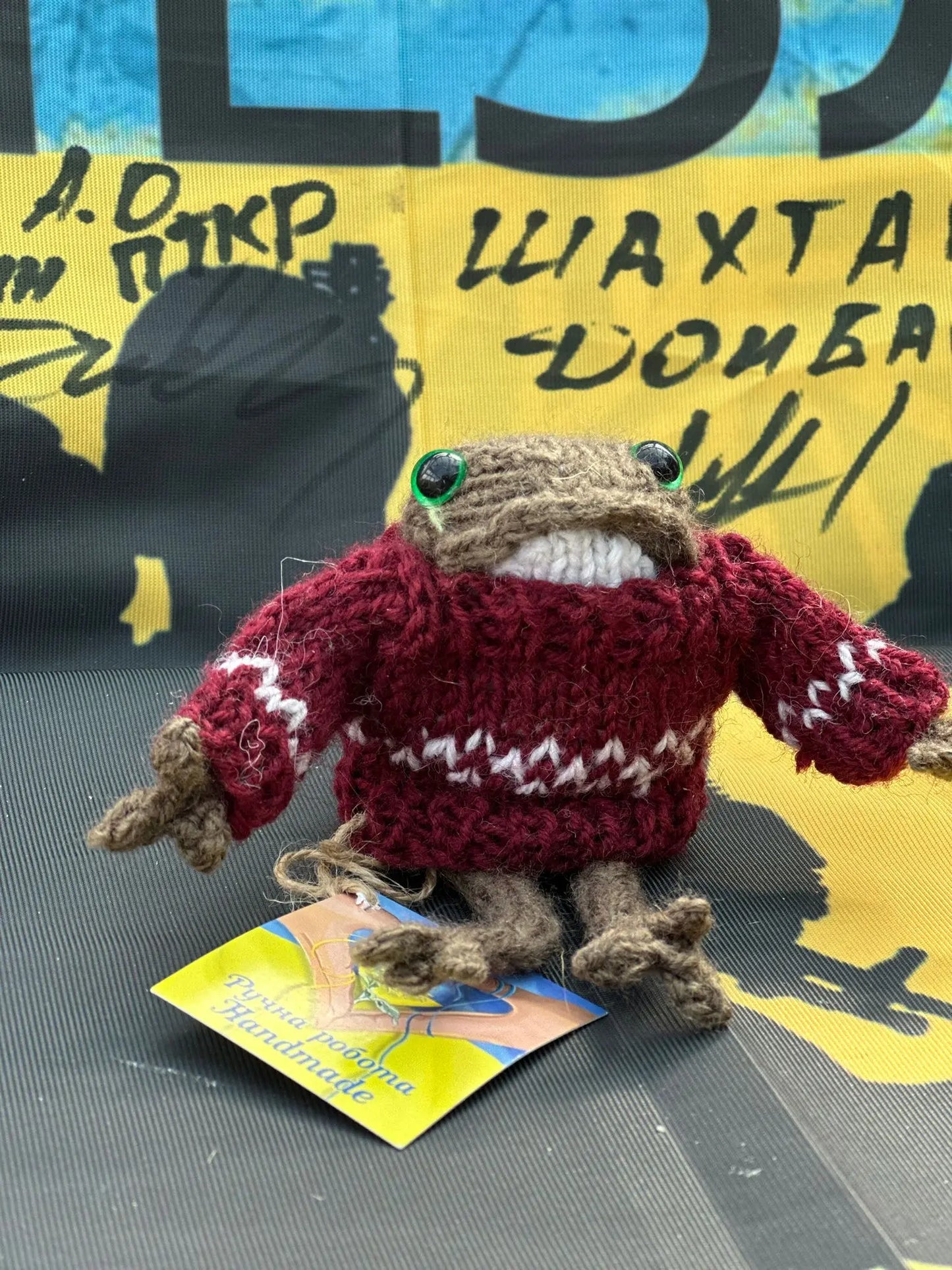 FROGS! Harold Frog! Ukraine UK Aid