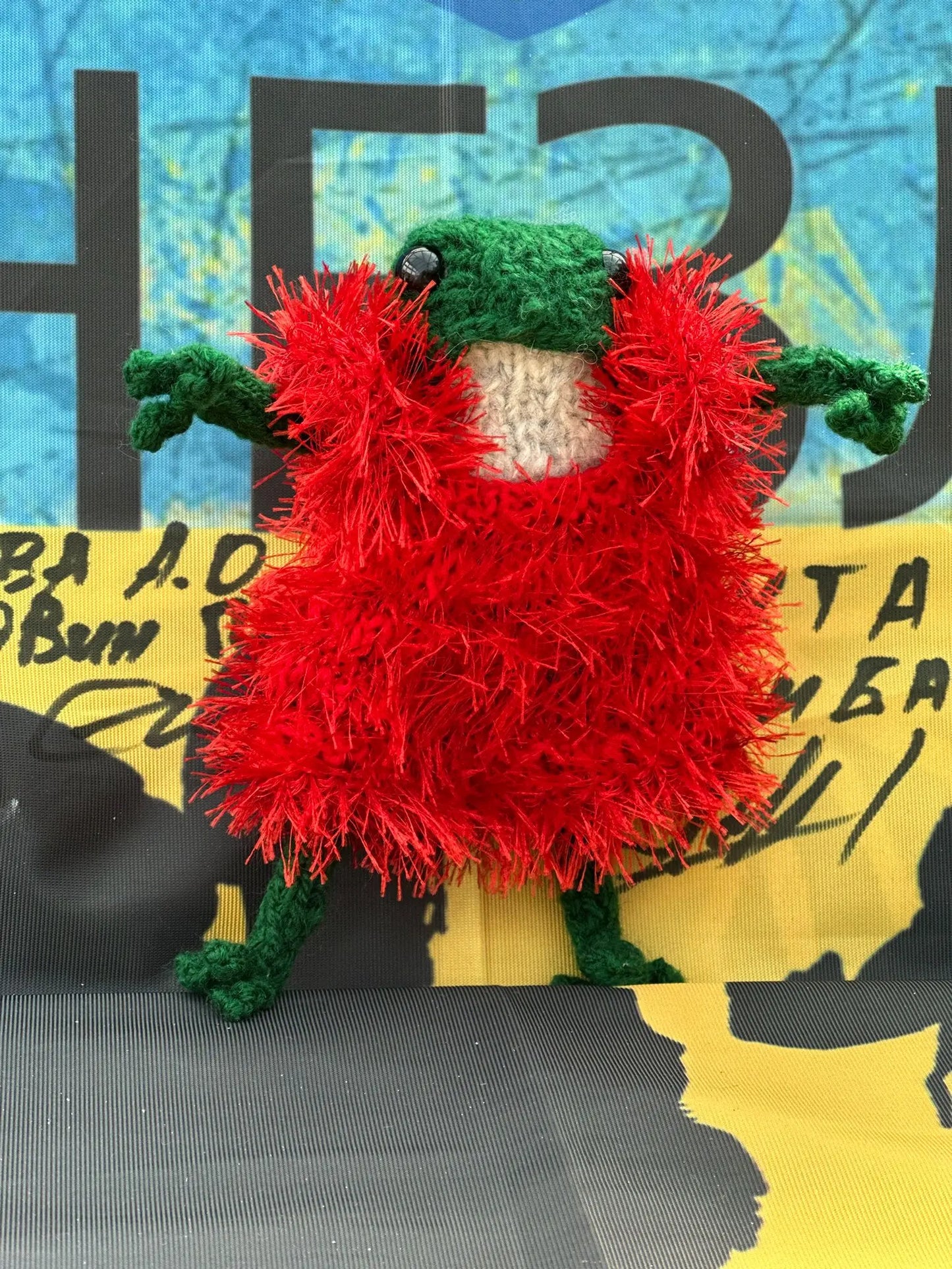 FROGS! Fluffy The Frog! Ukraine UK Aid