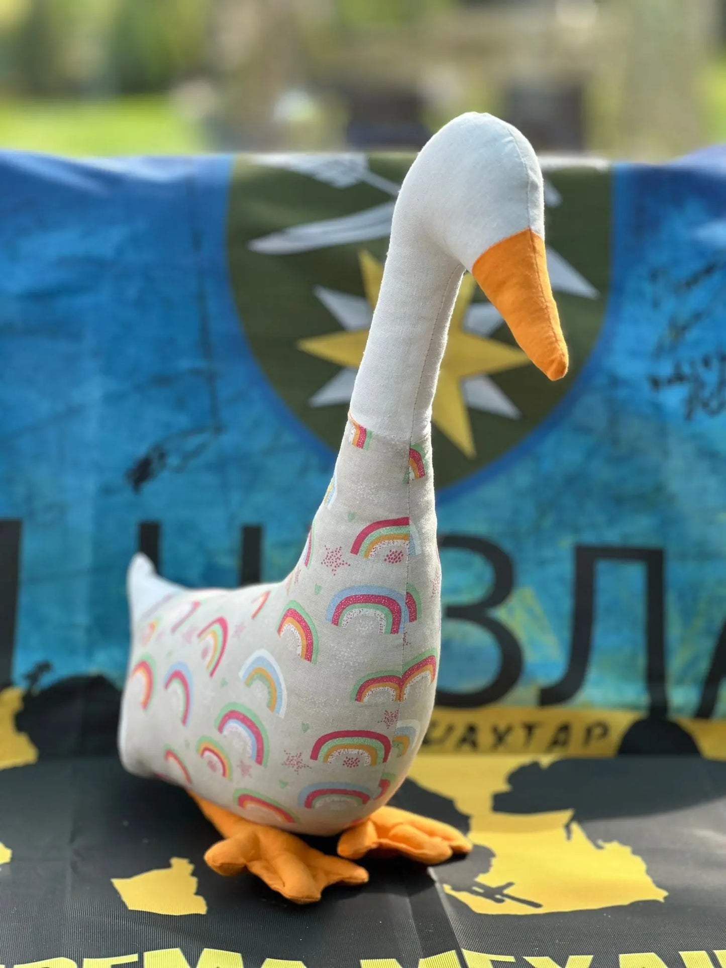 A Beautiful Hand Stitched Goose From Ukraine Olena