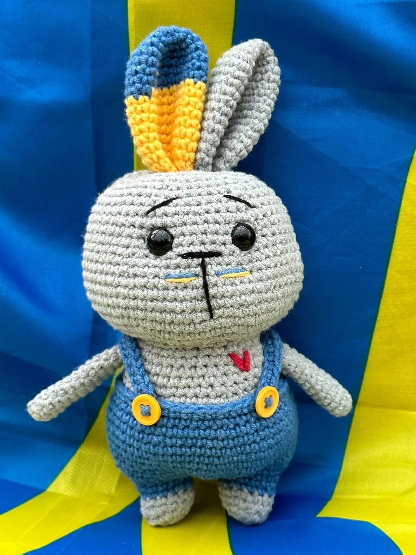 This bunny doesn’t get any more Ukrainian! Ukraine UK Aid