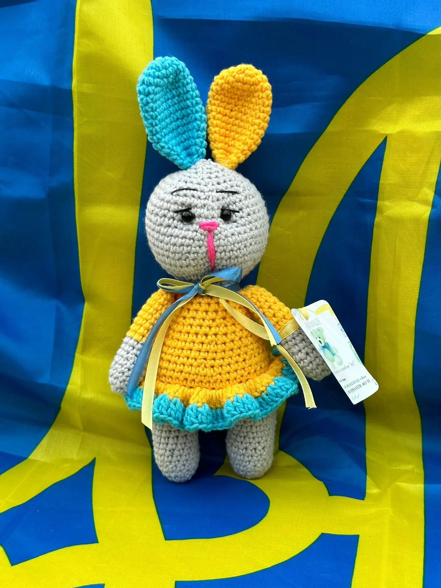 Handmade Ukrainian Bunny Ukraine UK Aid