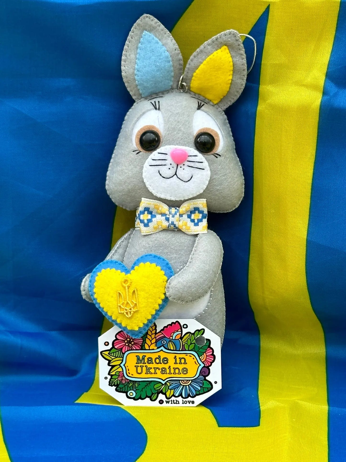 Handmade Ukrainian Bunny Ukraine UK Aid