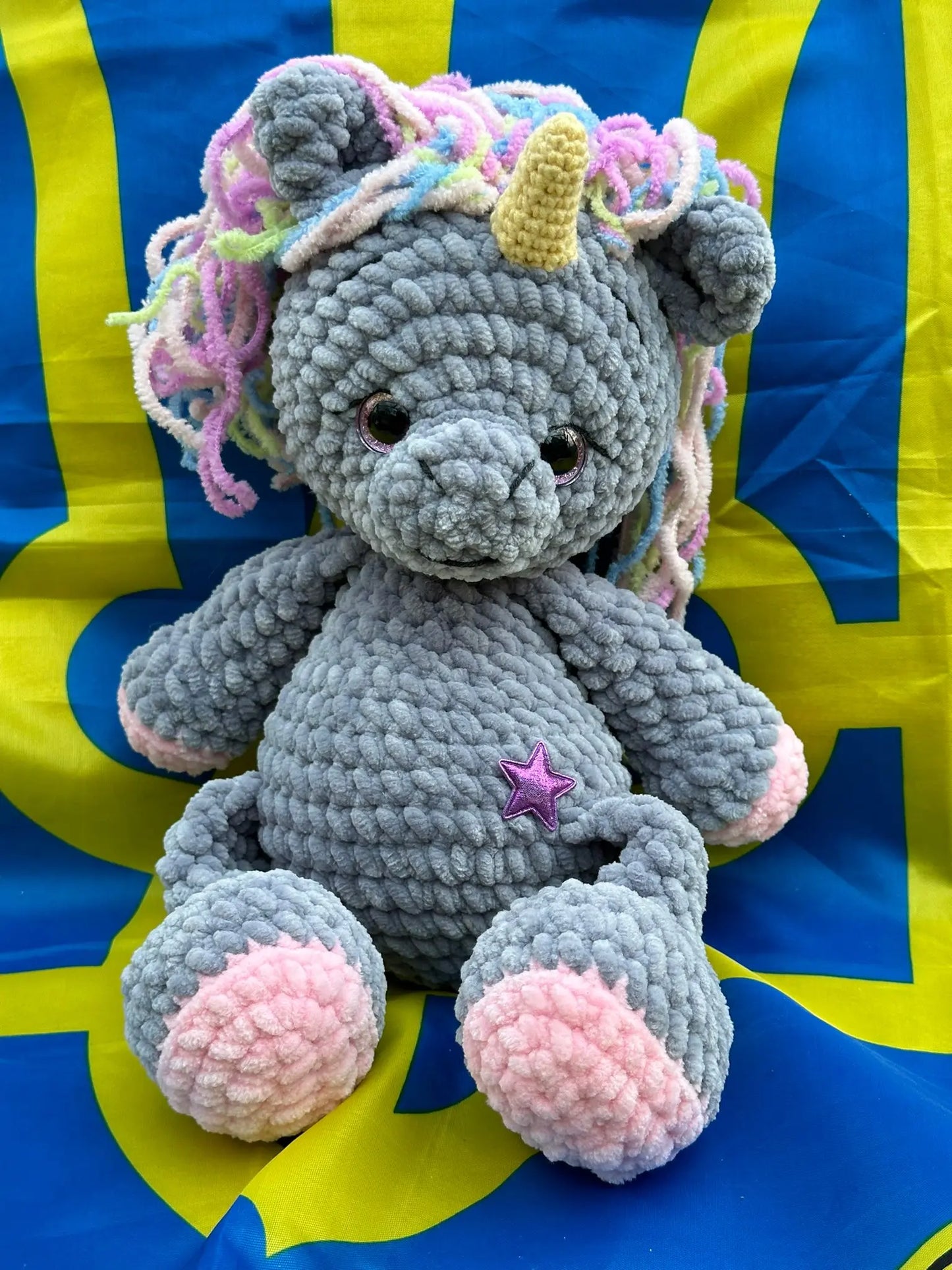 Cuddly Toy (Unicorn!) Ukraine UK Aid