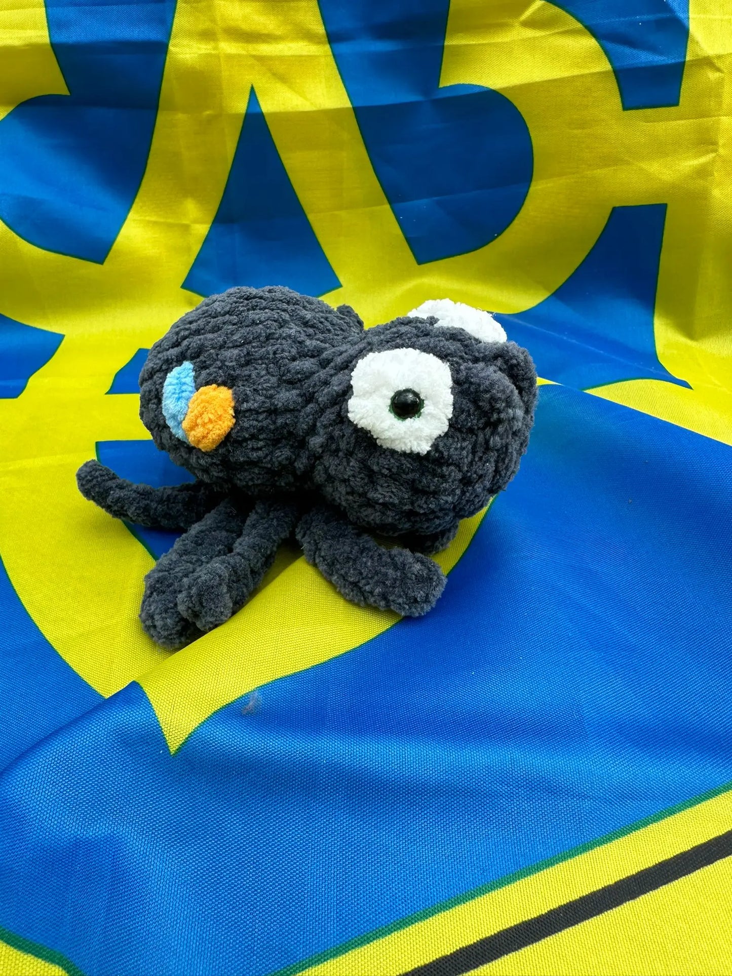 Friendly Spider Toy Ukraine UK Aid