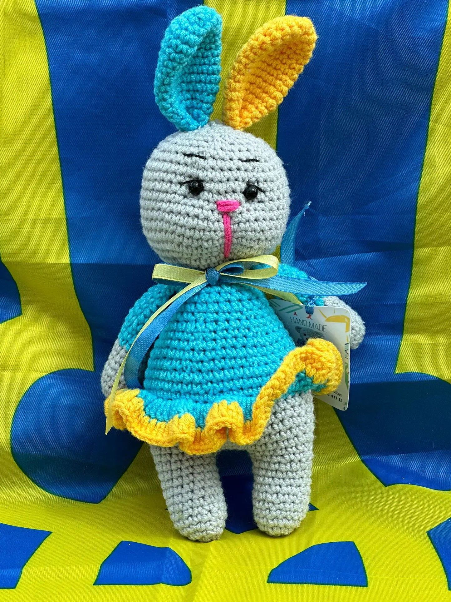 Handmade Ukrainian Bunny Ukraine UK Aid