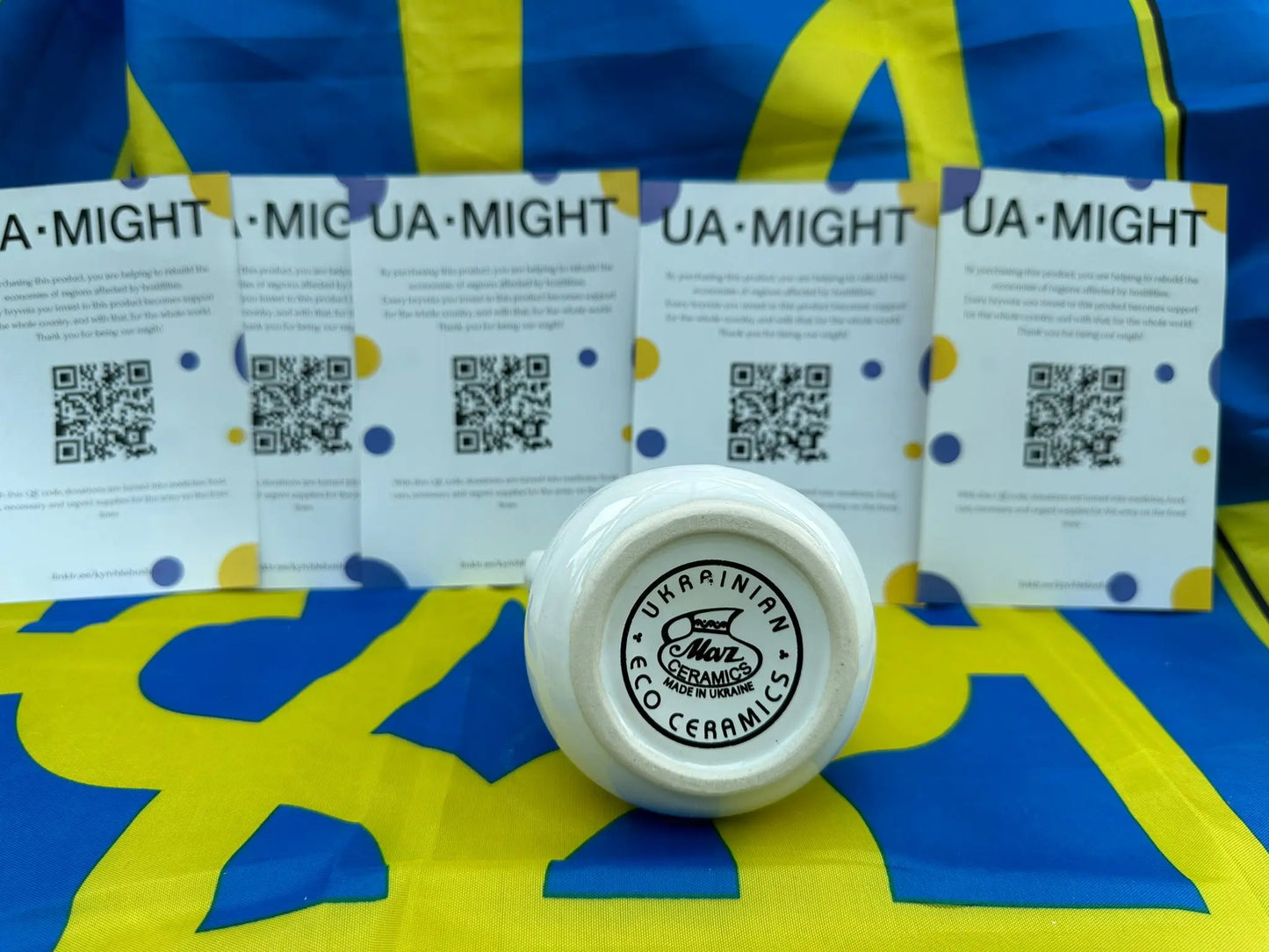 UA Might Tealight Holder! Ukraine UK Aid