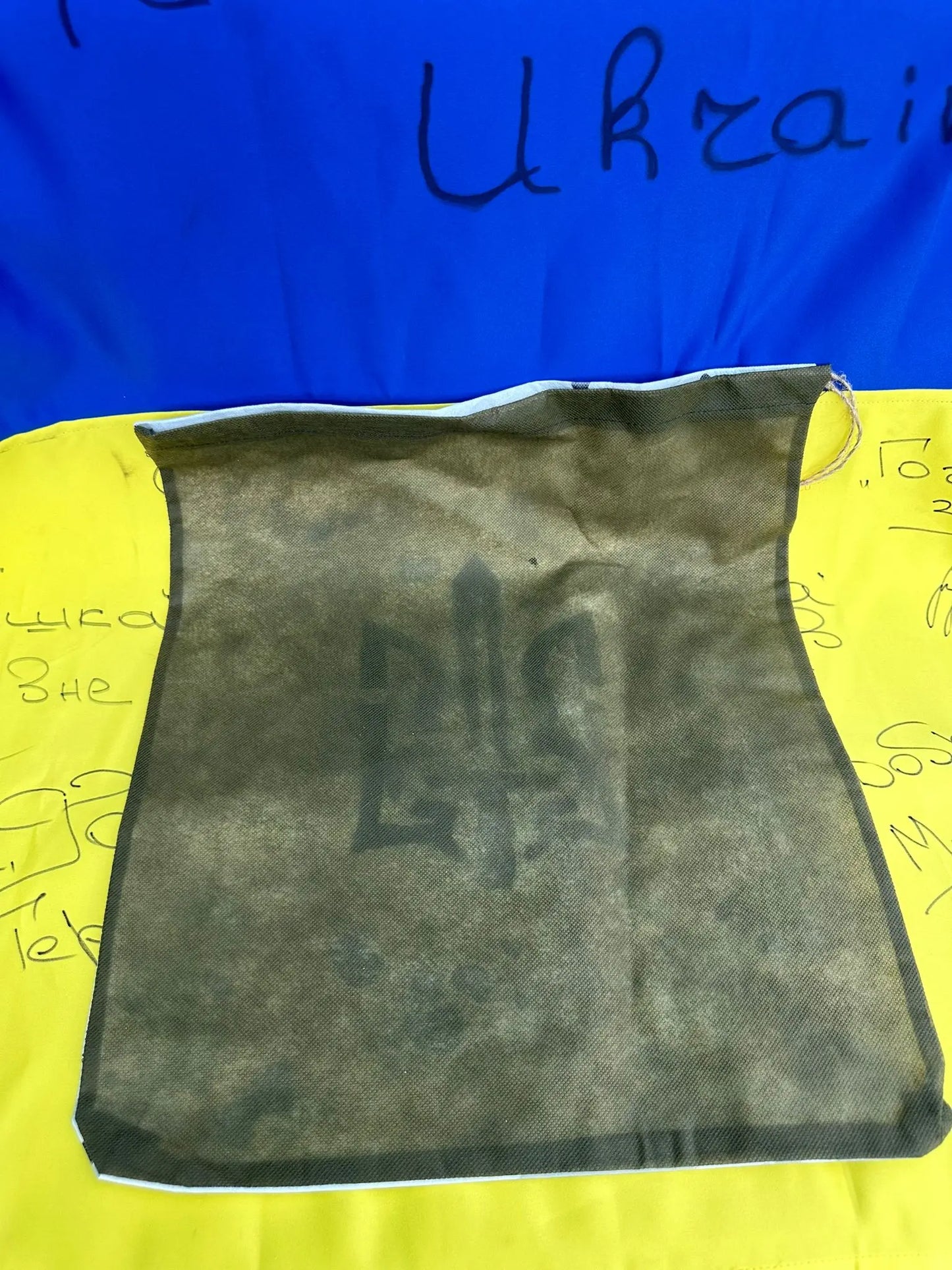 UA Trident Tote Bag Ukraine UK Aid