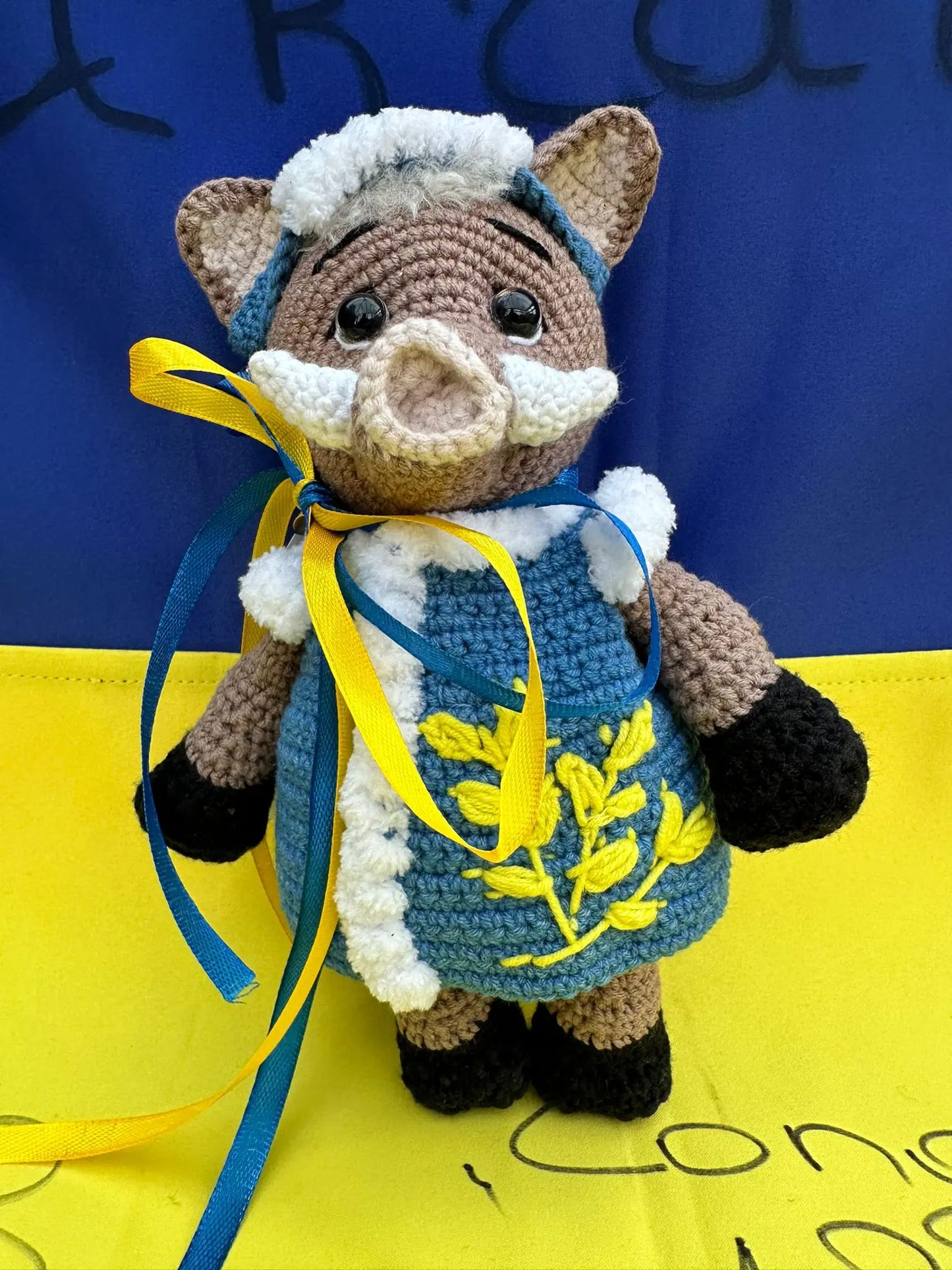 William Warthog Ukraine UK Aid