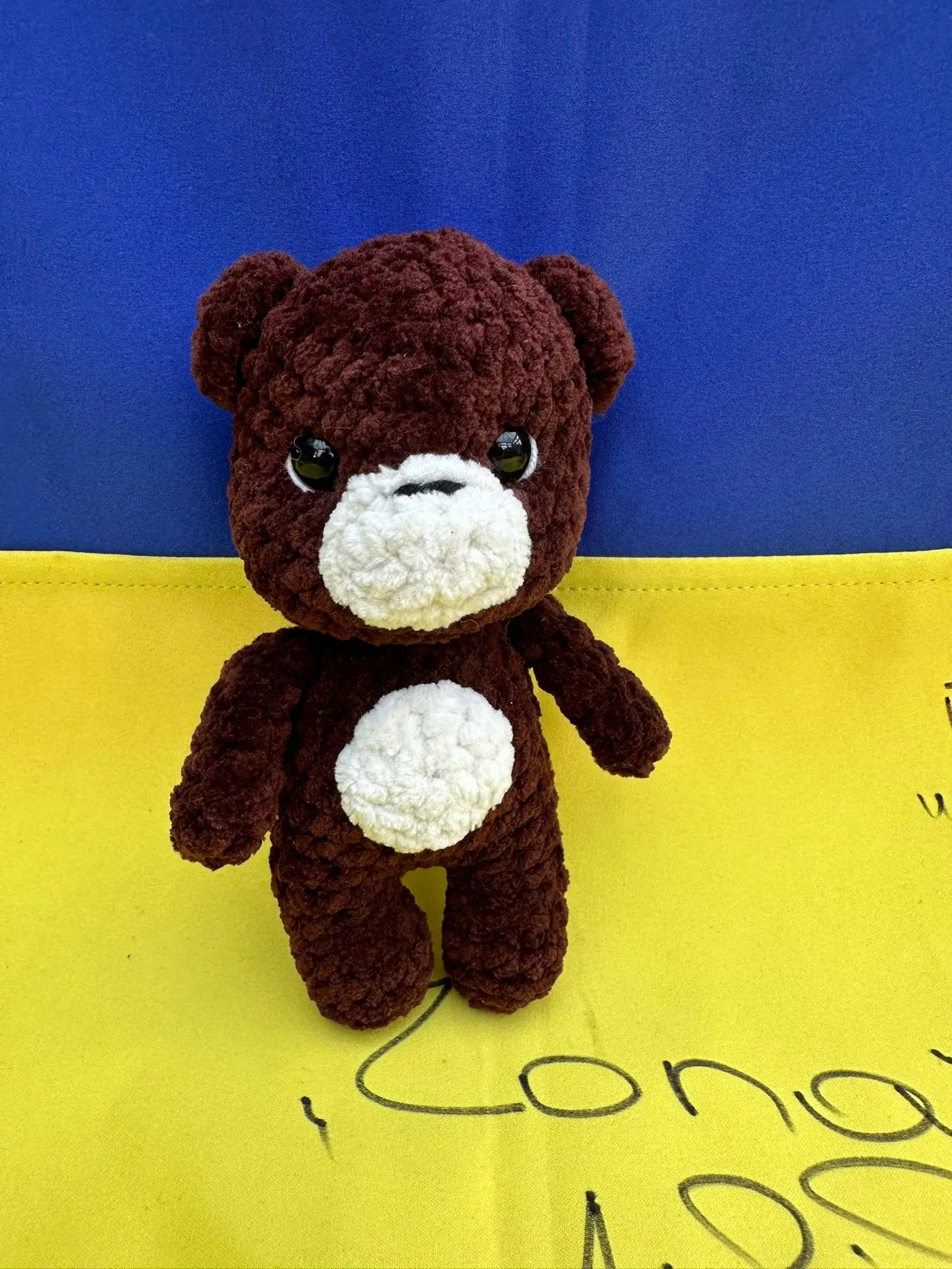 Small Cuddly Teddy Ukraine UK Aid