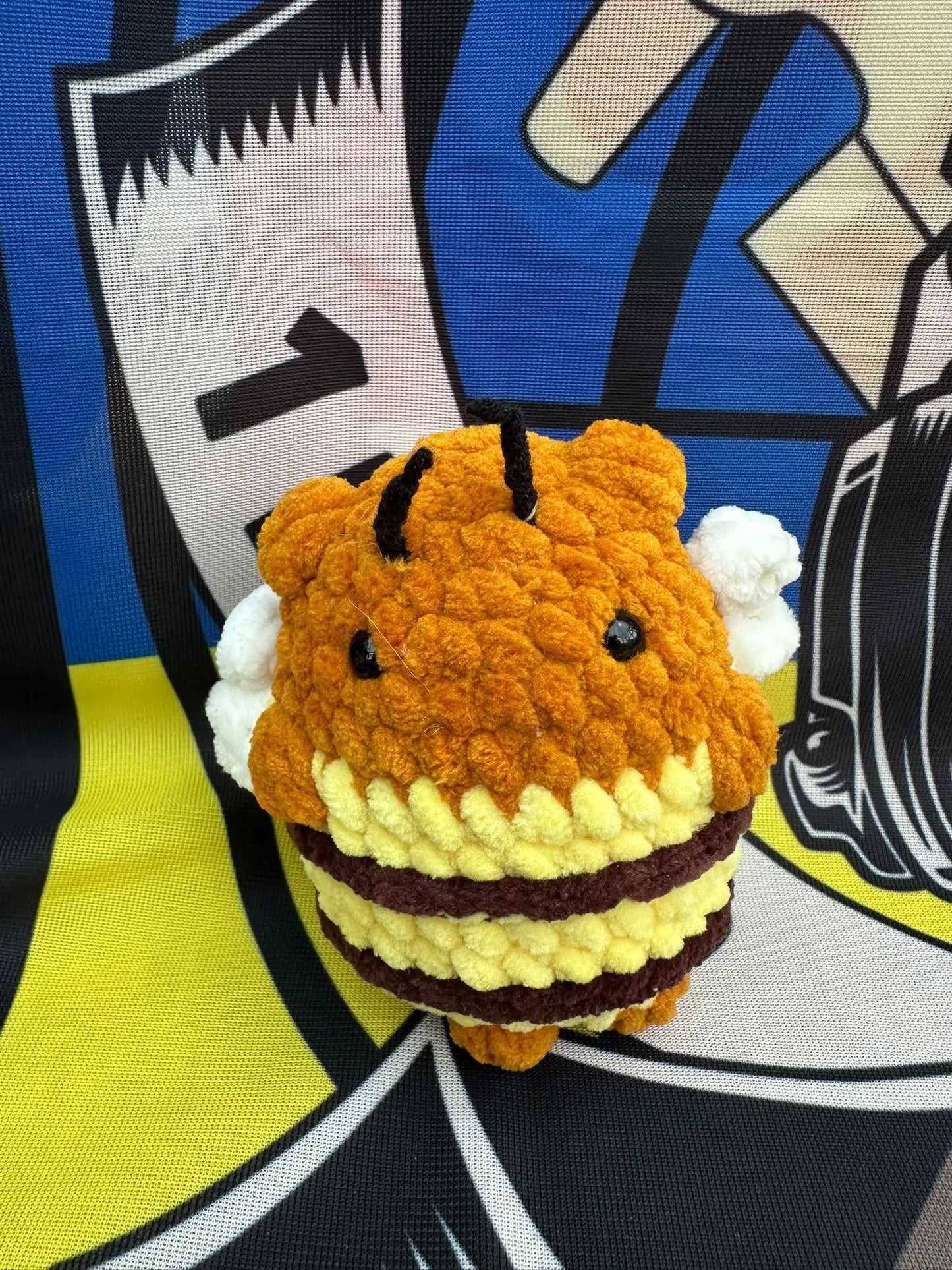 Small Bee Plushie Ukraine UK Aid