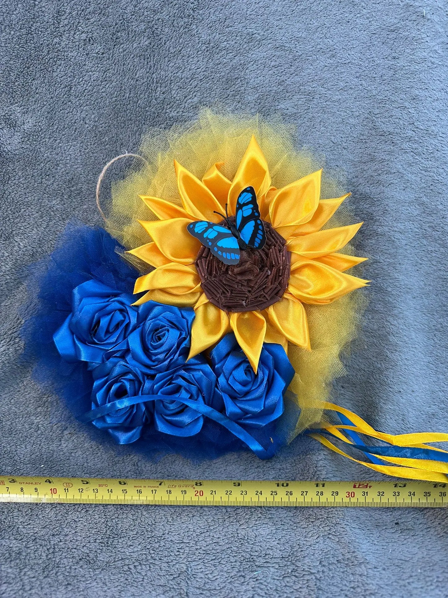 Hanging Wreath Decoration Ukraine UK Aid