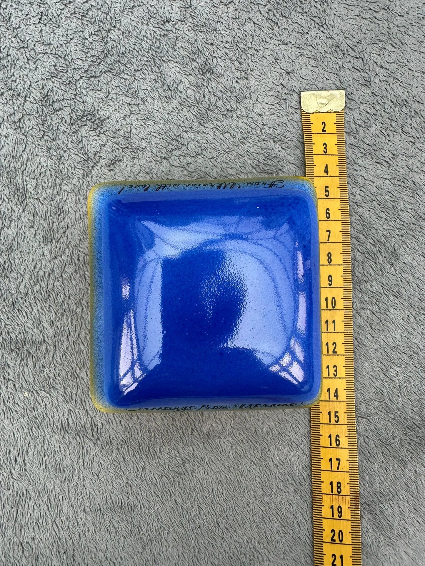 Ceramic Trinket Box Ukraine UK Aid