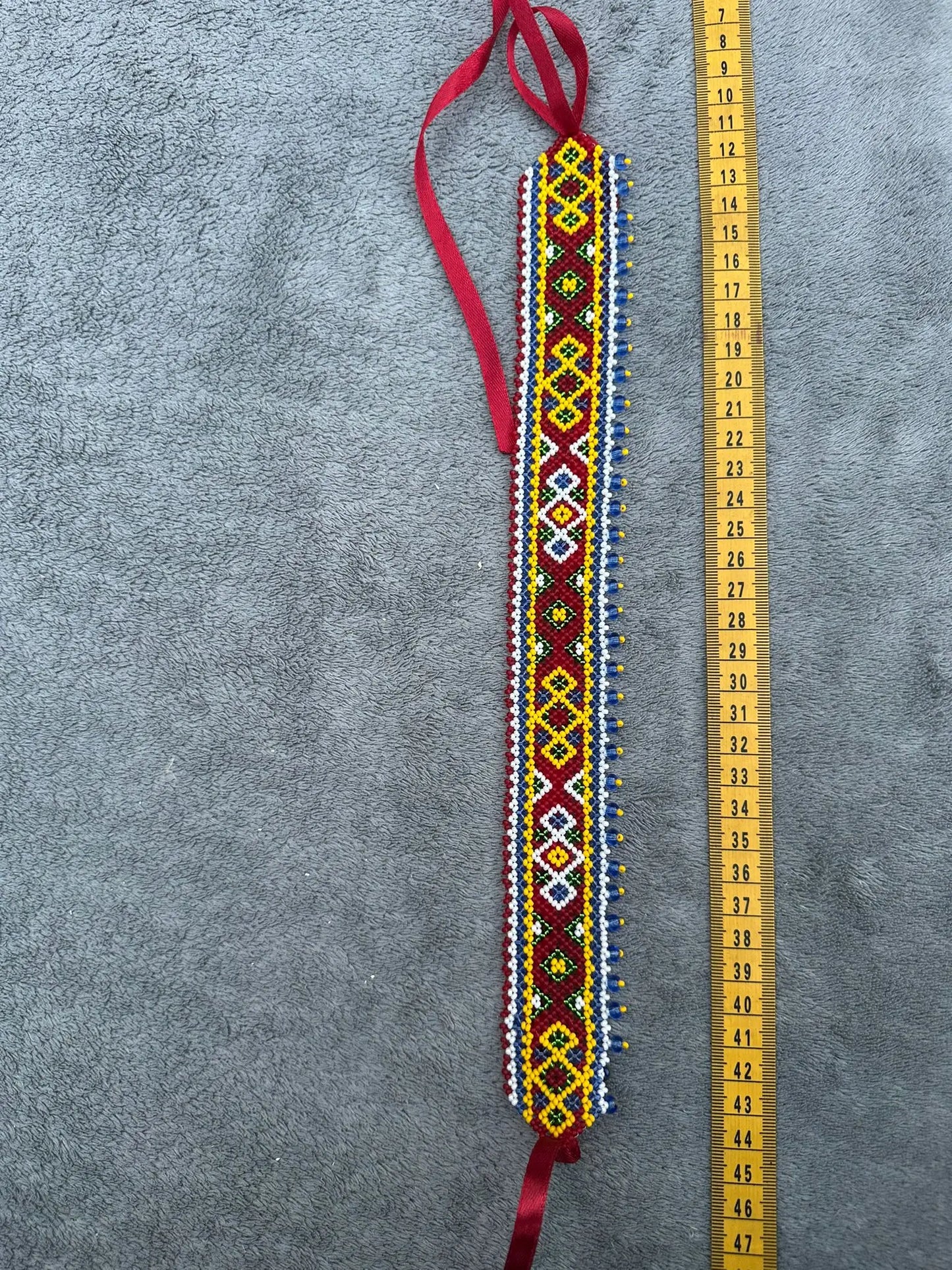 Beautiful Handmade Bead Necklace/Bracelet Ukraine UK Aid