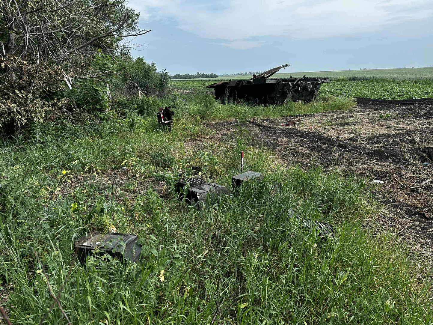 T-72B3M ERA Insert from destroyed ruzzian Tank