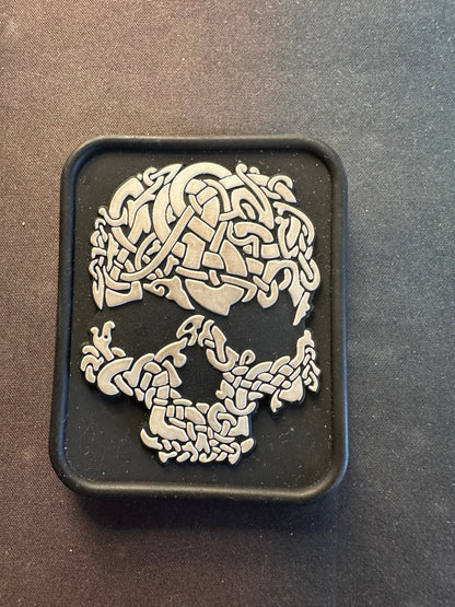 Skull morale worn patch