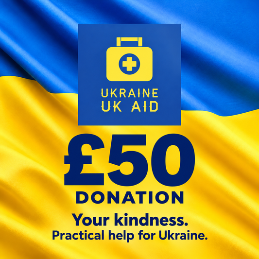 £50 Donation to Ukraine UK Aid