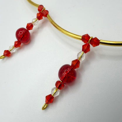 Beautiful handmade crystal Necklace